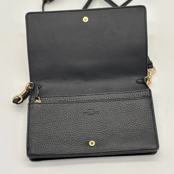 Coach Anna Foldover Crossbody Clutch - Picture 8 of 11